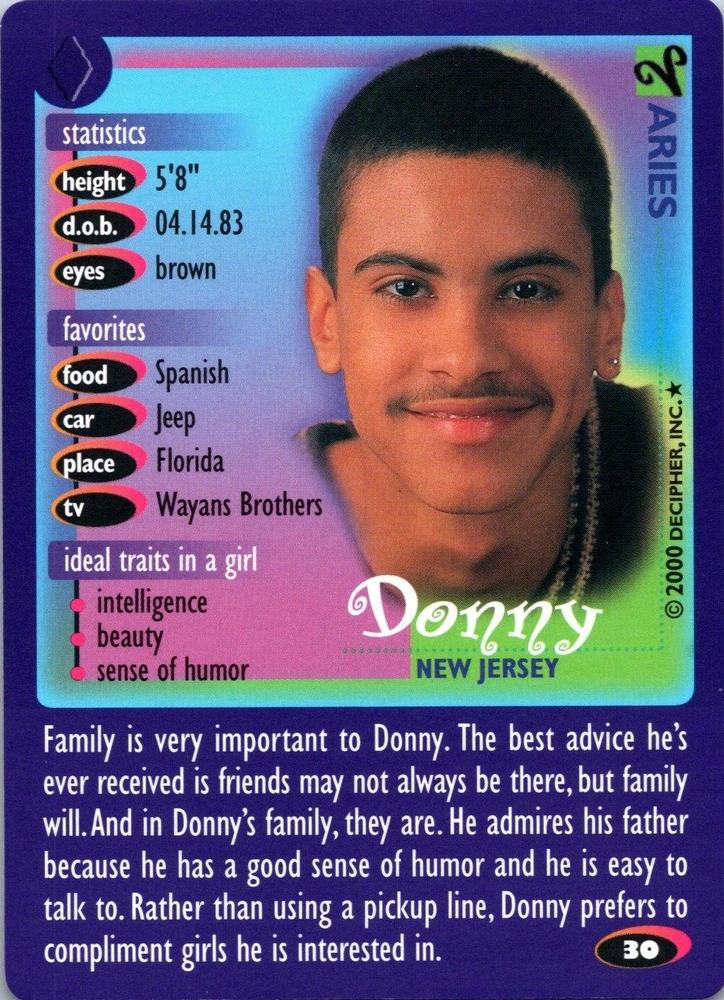 Donny New Jersey #30